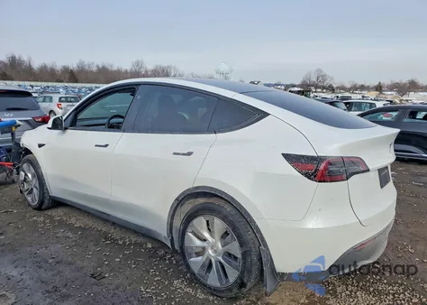2023 Tesla Model Y z USA, uszkodzony, nr VIN 7SAYGDEDXPF932383